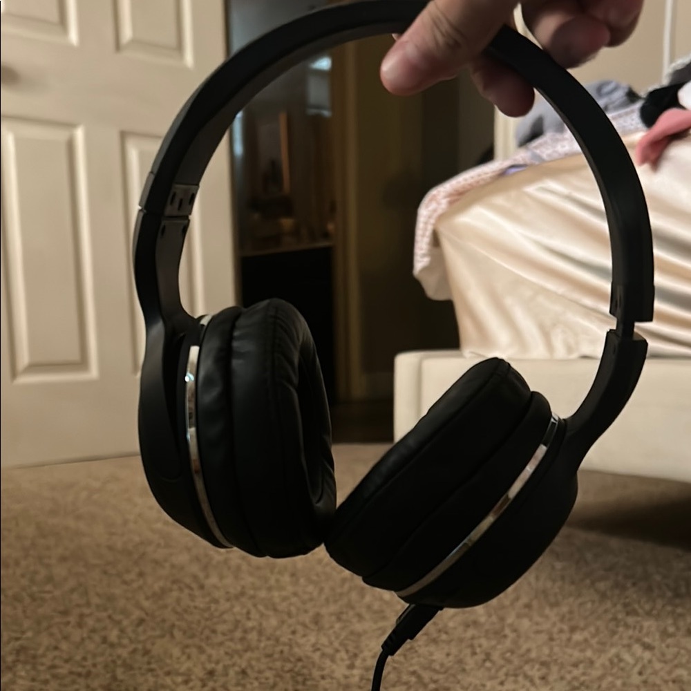 Black Over-Ear Headphones